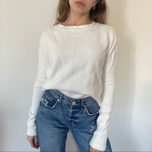 Zara White Sweater